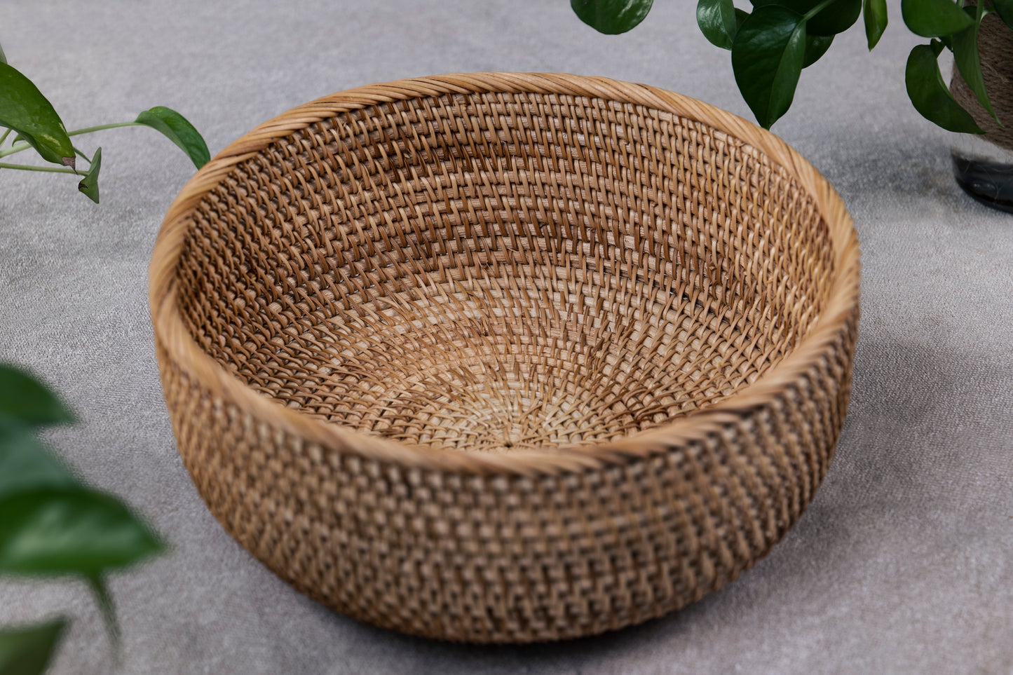 Handmade Rattan Baskets | 3 Piece Set