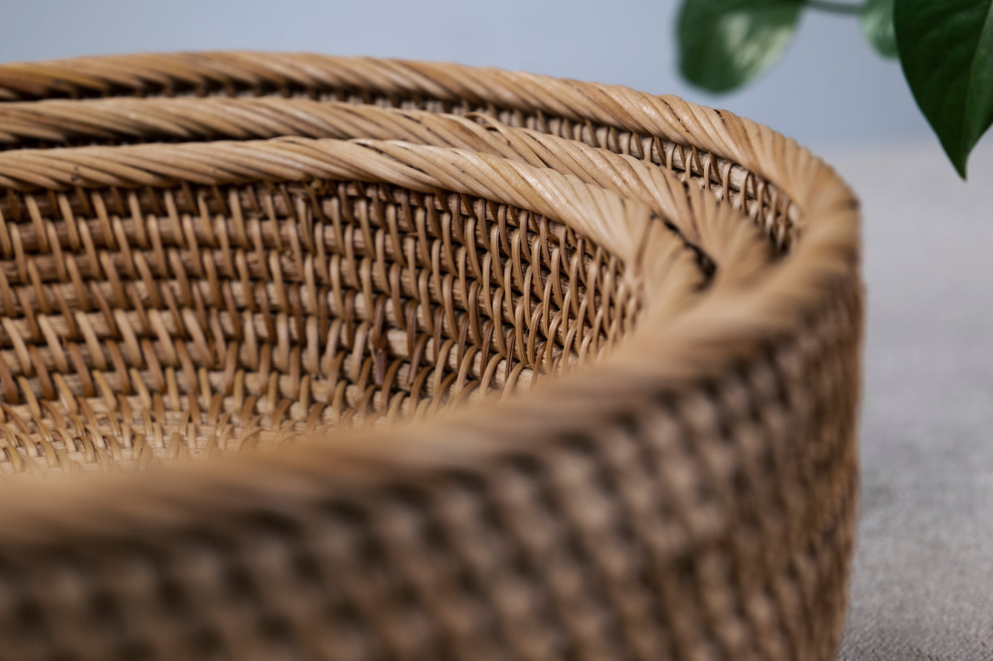 Handmade Rattan Baskets | 3 Piece Set
