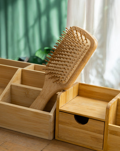 Sustainable Bamboo Stationery Holder