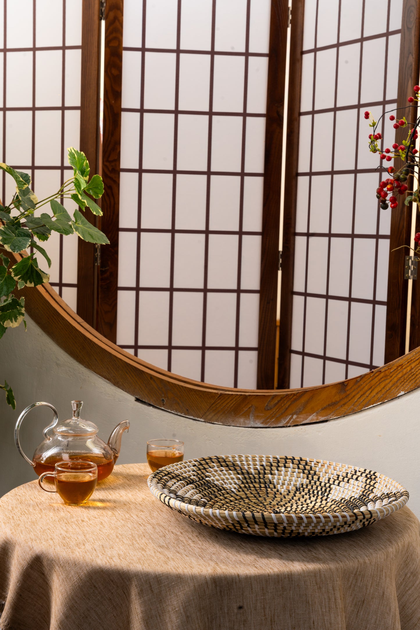 Decoration Woven Rattan Trivet