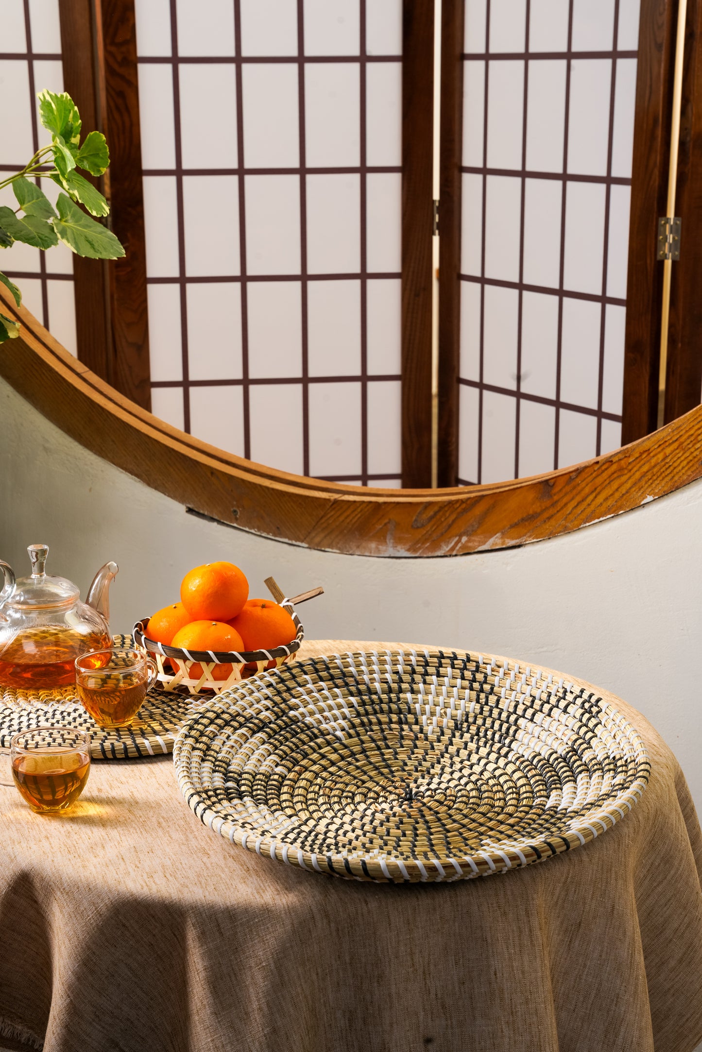 Decoration Woven Rattan Trivet