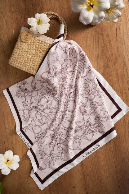 Bontanical Sketch Silk Scarf