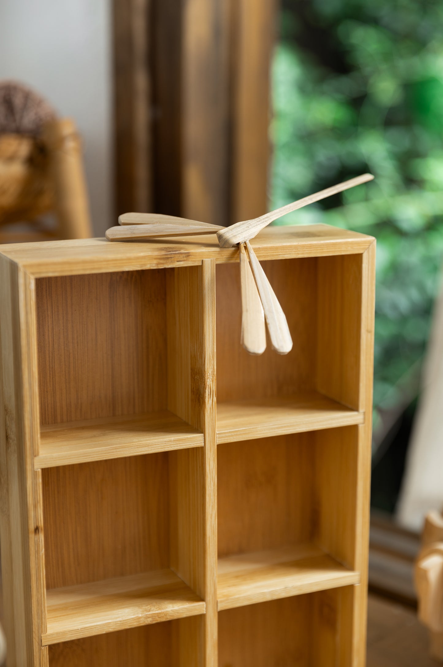 Handcrafted Bamboo Dragonfly
