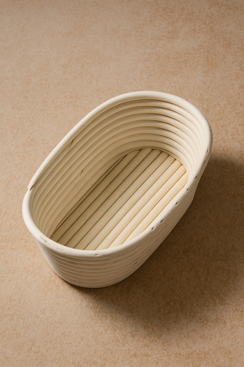 Handcrafted Oval Rattan Bowl/Basket