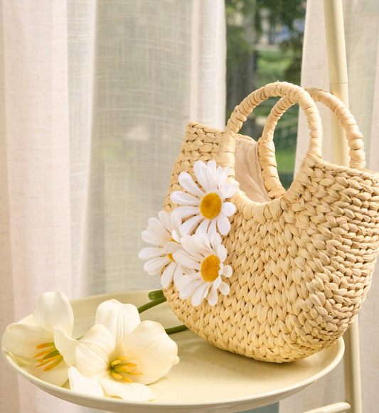Daisie Straw Handbag